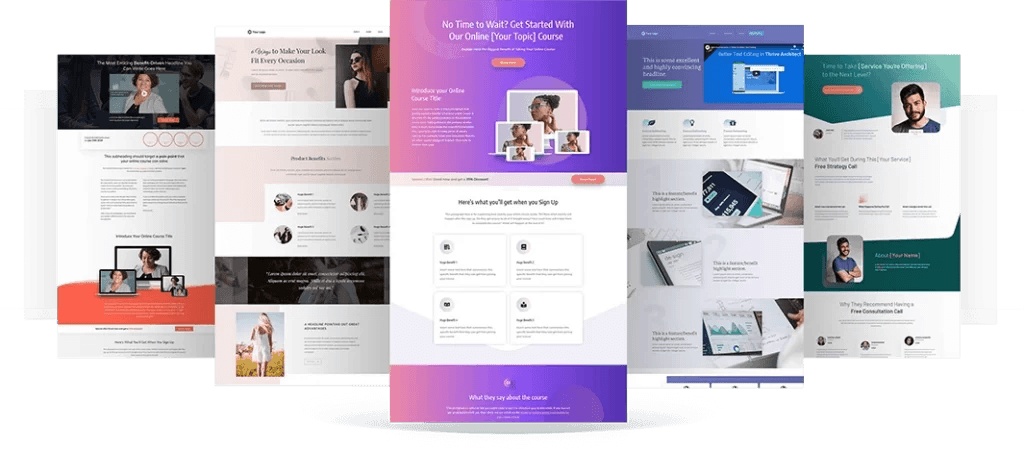 Landing Page Design